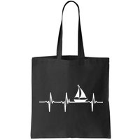 Heartbeat Sailing For Sailors With Sailboat Bag