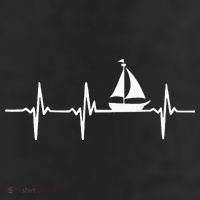 Heartbeat Sailing For Sailors With Sailboat 25L Jumbo Tote