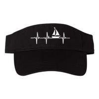 Heartbeat Sailing For Sailors With Sailboat Visor
