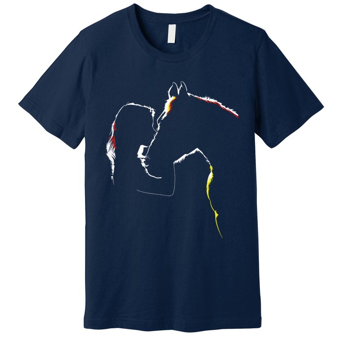 Horse Shirts For Ladies Horse Related Gifts Premium T-Shirt