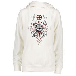 Heilung Shaman For Viking Womens Funnel Neck Pullover Hood