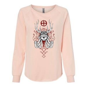 Heilung Shaman For Viking Womens California Wash Sweatshirt