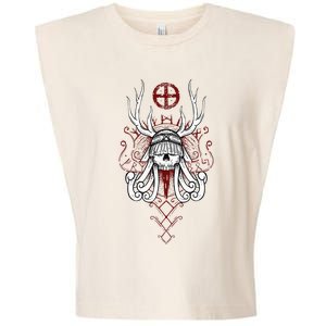 Heilung Shaman For Viking Garment-Dyed Women's Muscle Tee