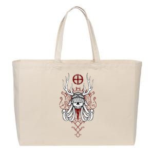 Heilung Shaman For Viking Cotton Canvas Jumbo Tote