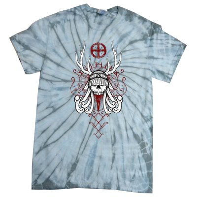 Heilung Shaman For Viking Tie-Dye T-Shirt