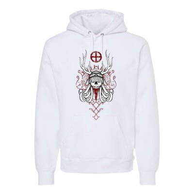 Heilung Shaman For Viking Premium Hoodie