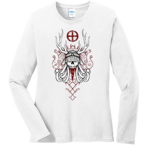 Heilung Shaman For Viking Ladies Long Sleeve Shirt