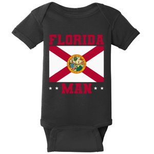 Home State Floridian Florida Man Baby Bodysuit