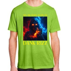 Hard Skeleton Funny Oddly Specific Dank Rizz Meme Adult ChromaSoft Performance T-Shirt