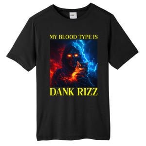 Hard Skeleton Funny Oddly Specific Dank Rizz Meme Tall Fusion ChromaSoft Performance T-Shirt