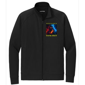 Hard Skeleton Funny Oddly Specific Dank Rizz Meme Stretch Full-Zip Cadet Jacket