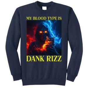 Hard Skeleton Funny Oddly Specific Dank Rizz Meme Sweatshirt