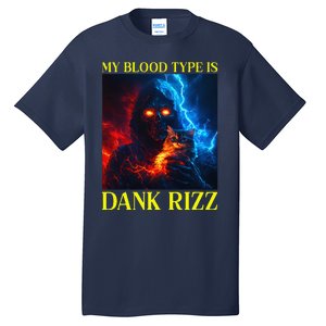 Hard Skeleton Funny Oddly Specific Dank Rizz Meme Tall T-Shirt