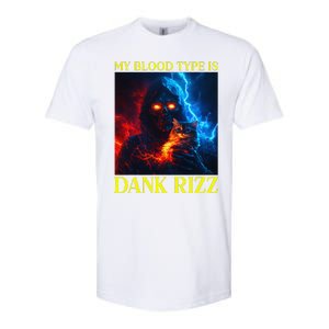 Hard Skeleton Funny Oddly Specific Dank Rizz Meme Softstyle CVC T-Shirt