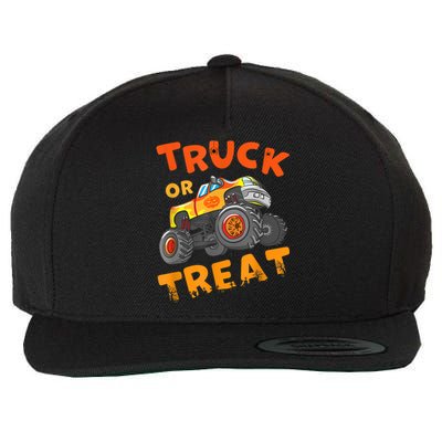 Halloween Shirt For Monster Truck Outfit For Boys Wool Snapback Cap