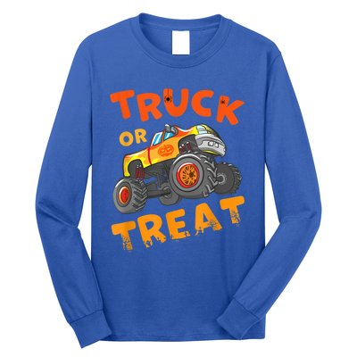 Halloween Shirt For Monster Truck Outfit For Boys Long Sleeve Shirt