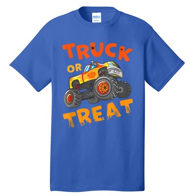 Halloween Shirt For Monster Truck Outfit For Boys Tall T-Shirt