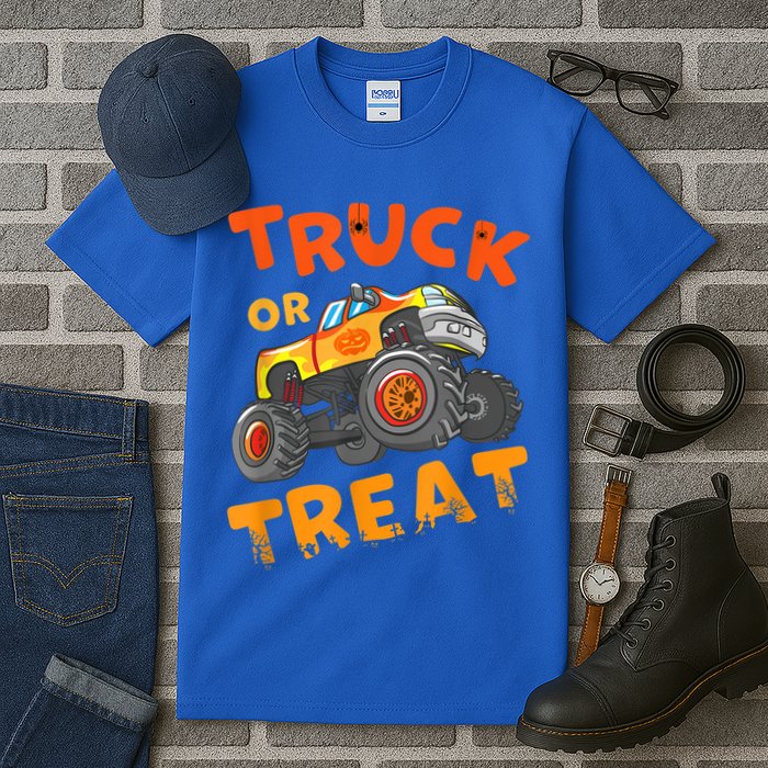 Halloween Shirt For Monster Truck Outfit For Boys Tall T-Shirt