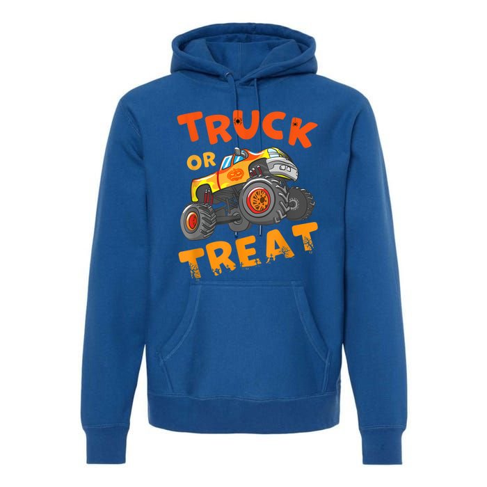 Halloween Shirt For Monster Truck Outfit For Boys Premium Hoodie