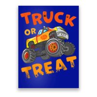 Halloween Shirt For Monster Truck Outfit For Boys Poster