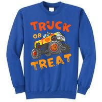 Halloween Shirt For Monster Truck Outfit For Boys Tall Sweatshirt