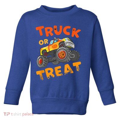 Halloween Shirt For Monster Truck Outfit For Boys Toddler Sweatshirt