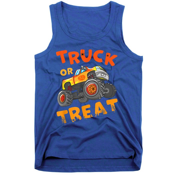 Halloween Shirt For Monster Truck Outfit For Boys Tank Top