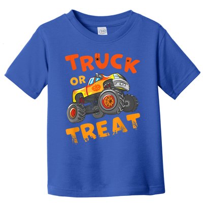 Halloween Shirt For Monster Truck Outfit For Boys Toddler T-Shirt