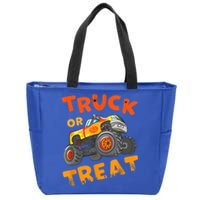 Halloween Shirt For Monster Truck Outfit For Boys Zip Tote Bag