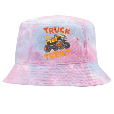 Halloween Shirt For Monster Truck Outfit For Boys Tie-Dyed Bucket Hat