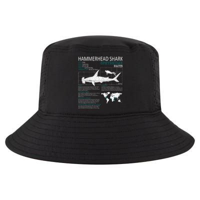 Hammerhead Shark Facts Shark Funny Lover Gift Cool Comfort Performance Bucket Hat