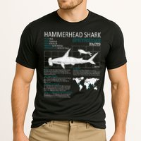 Hammerhead Shark Facts Shark Funny Lover Gift Cooling Performance Crew T-Shirt