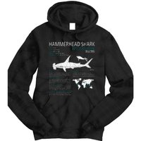 Hammerhead Shark Facts Shark Funny Lover Gift Tie Dye Hoodie