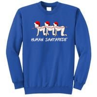 Hu Santapede Funny Santa Claus Christmas Holiday Humor Cute Gift Sweatshirt