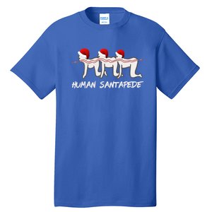 Hu Santapede Funny Santa Claus Christmas Holiday Humor Cute Gift Tall T-Shirt