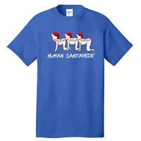 Hu Santapede Funny Santa Claus Christmas Holiday Humor Cute Gift Tall T-Shirt