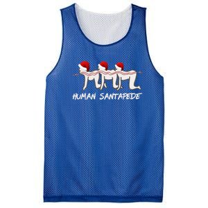 Hu Santapede Funny Santa Claus Christmas Holiday Humor Cute Gift Mesh Reversible Basketball Jersey Tank