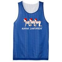 Hu Santapede Funny Santa Claus Christmas Holiday Humor Cute Gift Mesh Reversible Basketball Jersey Tank