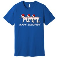 Hu Santapede Funny Santa Claus Christmas Holiday Humor Cute Gift Premium T-Shirt