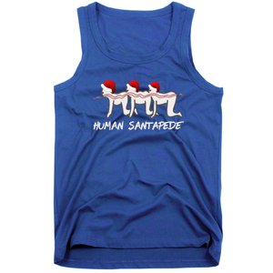 Hu Santapede Funny Santa Claus Christmas Holiday Humor Cute Gift Tank Top