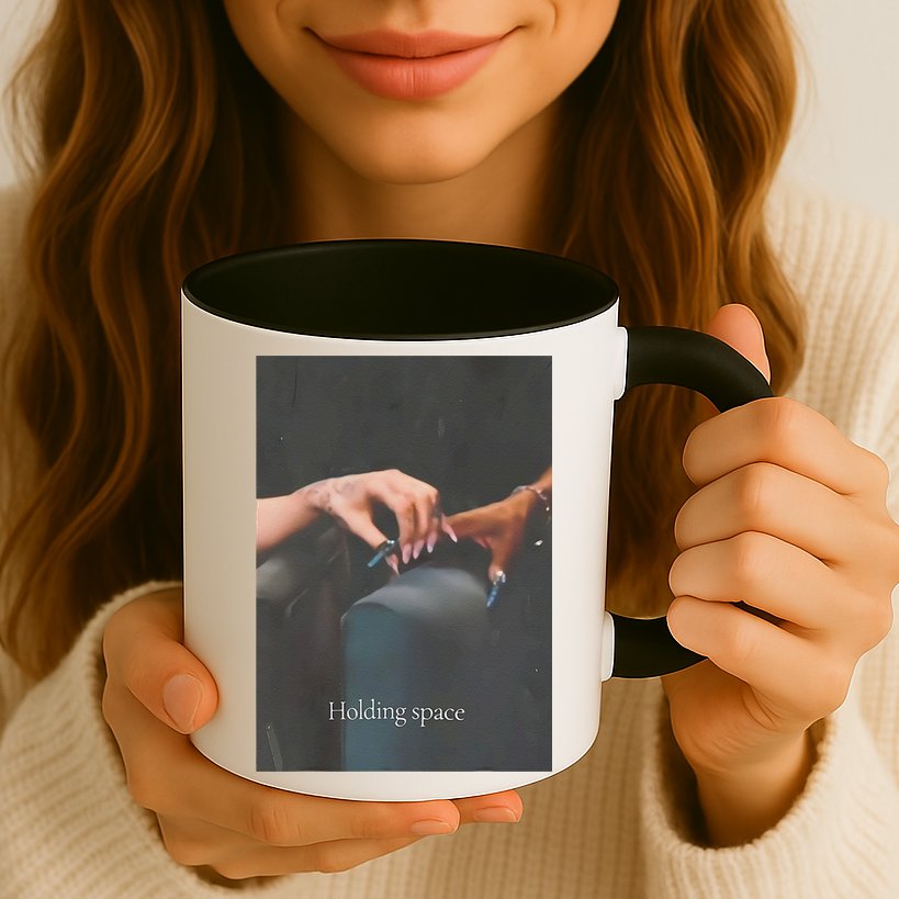 Holding Space For The Lyrics Of Defying Mug