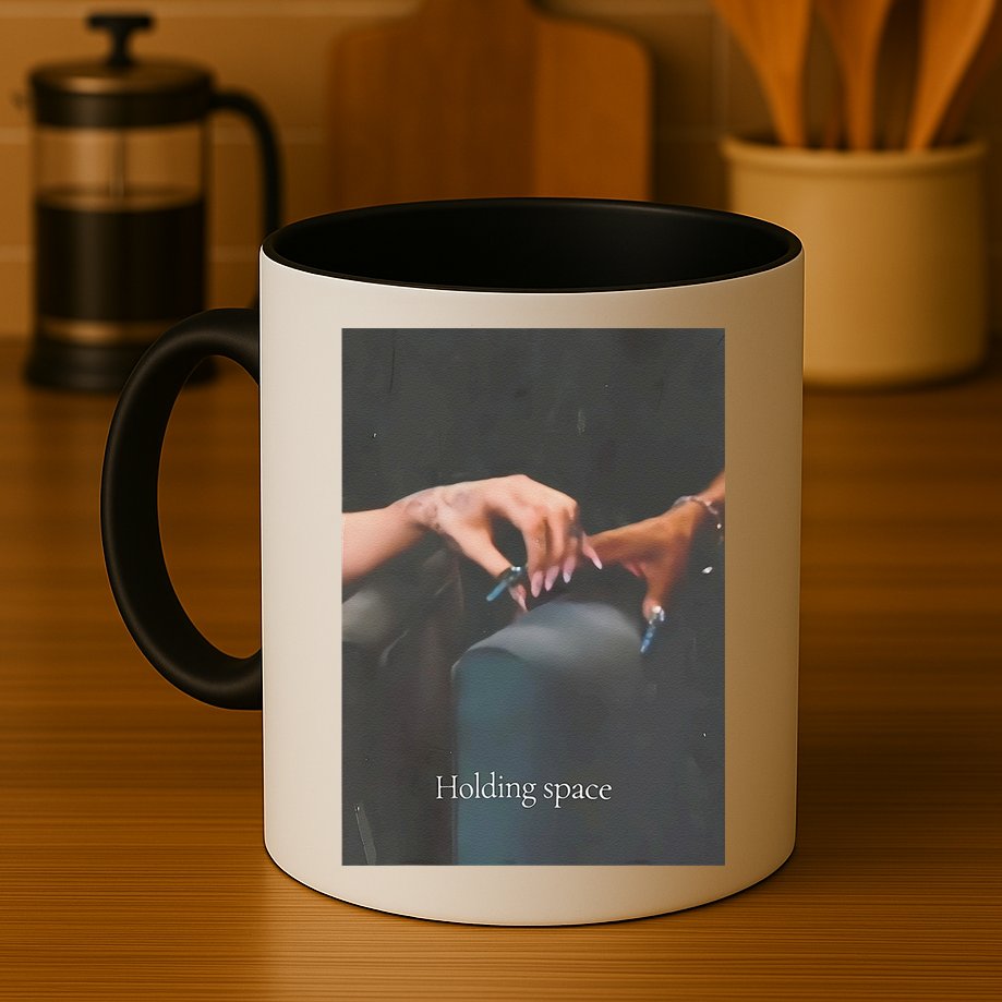 Holding Space For The Lyrics Of Defying Mug
