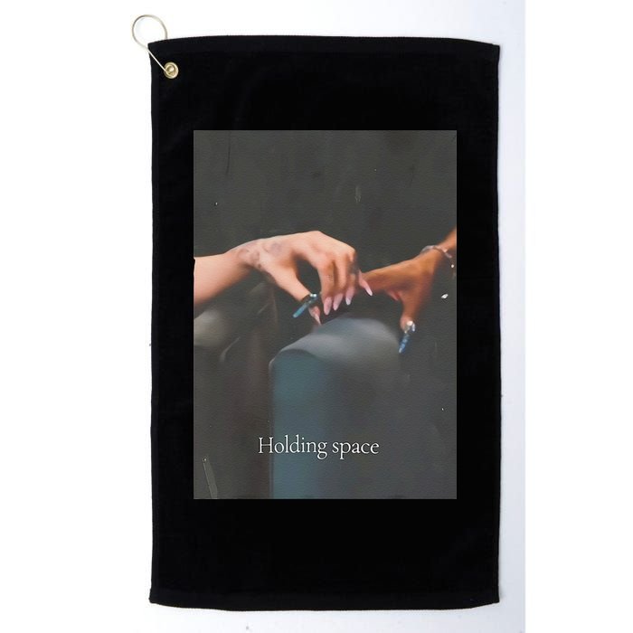 Holding Space For The Lyrics Of Defying Golf Towel