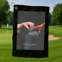 Holding Space For The Lyrics Of Defying Golf Towel