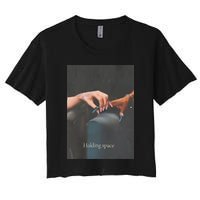 Holding Space For The Lyrics Of Defying Women's Crop Top Tee
