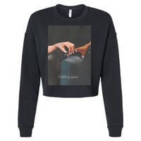 Holding Space For The Lyrics Of Defying Cropped Pullover Crew