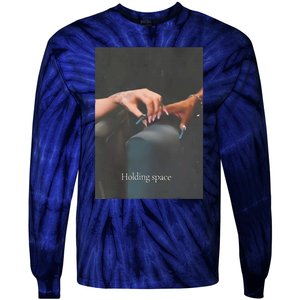 Holding Space For The Lyrics Of Defying Tie-Dye Long Sleeve Shirt