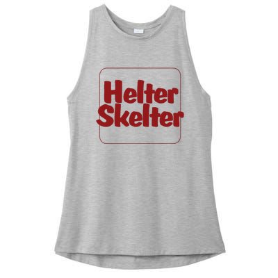 Helter Skelter Funny Ladies PosiCharge Tri-Blend Wicking Tank