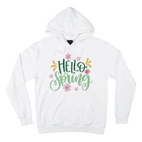 Hello Spring Flowers Hoodie