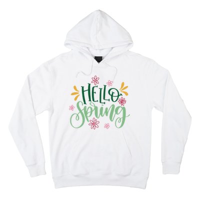 Hello Spring Flowers Hoodie